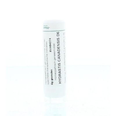 Homeoden Heel Hydrastis canadensis D6 6 gram - Homeopathische geneesmiddelen