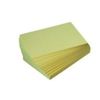 Afbeelding van Receptpapier geel 10.5 x 14.8