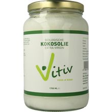 Foto van Vitiv Kokosolie extra virgin bio