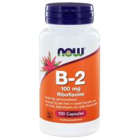 NOW Vitamine B2 100 mg