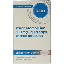 Foto van Linn paracetamol 500mg liquid caps
