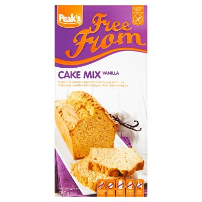 Peak's Cakemix vanille glutenvrij