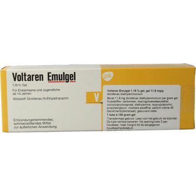 Voltaren Emugel uad Voltaren Emugel uad 100 gram - Spierpijn