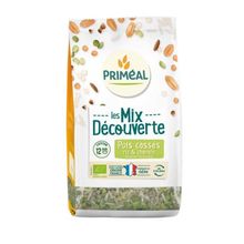 Foto van Primeal Hennep spliterwt rijst veggiemix bio