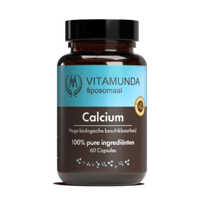 Vitamunda Liposomale calcium Vitamunda Liposomale calcium 60 capsules - Overige vitaminen/mineralen