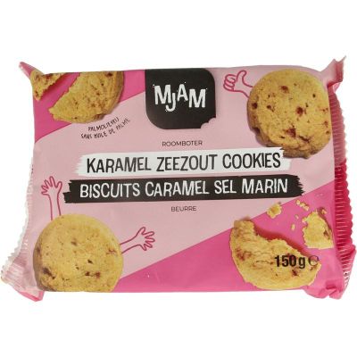 Mjam Cookies karamel zeezout bio