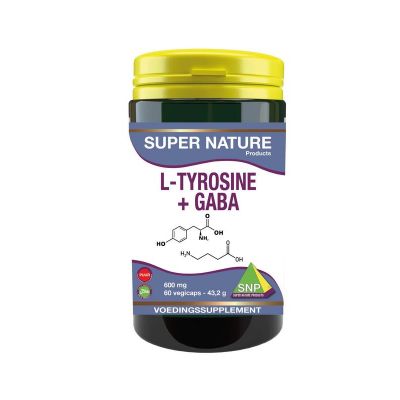 SNP L-Tyrosine + GABA 600 mg puur