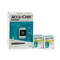 Bloedglucosemeter Accu Chek Instant + 100 teststrips