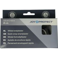 Joy2Protect Snelpleisters zwart 2,5 cm x 4,5