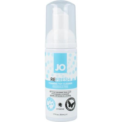 System Jo Refresh foaming toy cleaner System Jo Refresh foaming toy cleaner 50 Milliliter - Erotiek