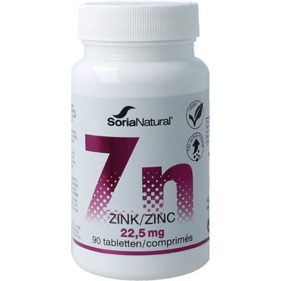 Soriabel Zink 22mg 90 tabletten - Mineralen enkel