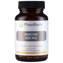 Foto van Proviform Vitamine B3 niacine 100 mg