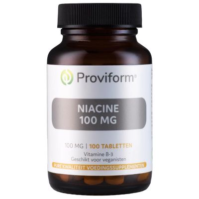 Proviform Vitamine B3 niacine 100 mg 100 tabletten - Vitamine enkel