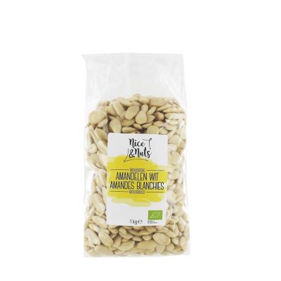 Nice & Nuts Amandelen wit 1 kilogram - Overig reform/levensmiddelen