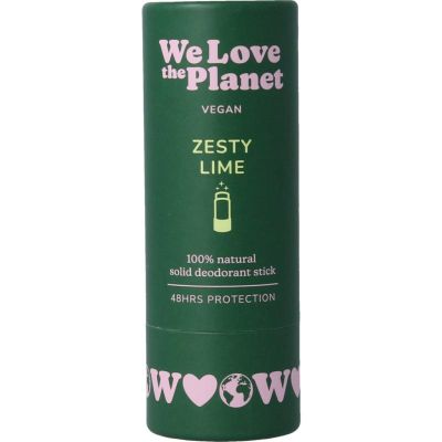 We Love Deodorant stick zesty lime We Love Deodorant stick zesty lime 40 gram - Deodorant