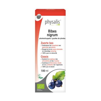 Physalis Ribes nigrum bio