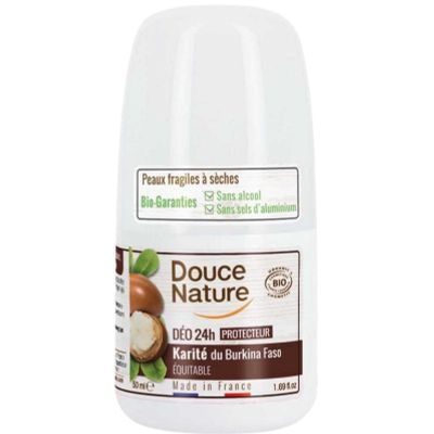 Foto van Douce Nature Deodorant roll on karite 24h