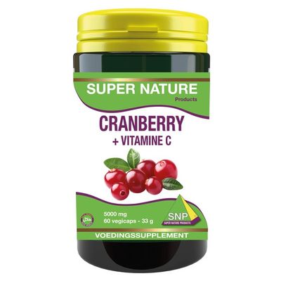 SNP Cranberry vitamine C 5000 mg 60 capsules - Fytotherapie