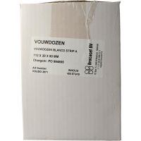 Blockland Vouwdoos blanko strip A 112 x 20 x 50 mm