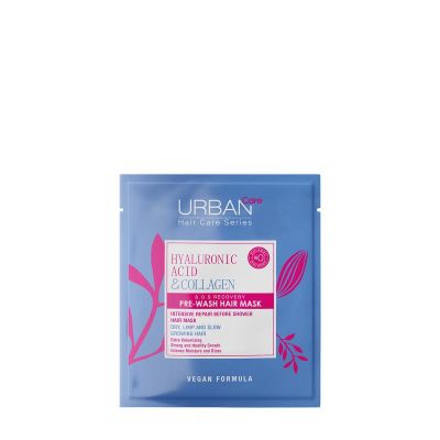 Foto van Urban Care Hyaluronic acid & collagen pre wash hair mask