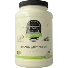 Royal Green Organic whey protein Foto van Royal Green Organic whey protein