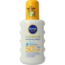 Foto van Nivea Sun protect & sensitive child spray SPF 50
