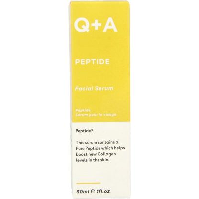 Q+A Paptide facial serum