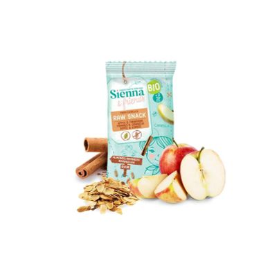 Sienna & Friends Raw snack appel & kaneel bio