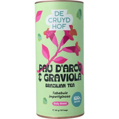 Cruydhof Thee pau d'arco / graviola 20 stuks - Algemeen