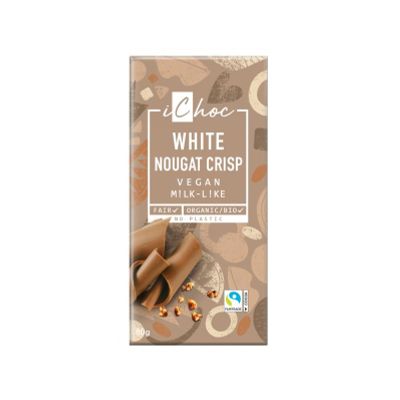 Ichoc White nougat crisp vegan