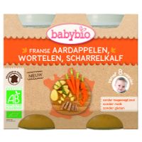 Babybio Aardappel wortel kalf 200 gram