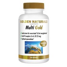 Foto van Golden Naturals Multi Strong Gold