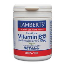 Foto van Lamberts Vitamine B12 100 mcg
