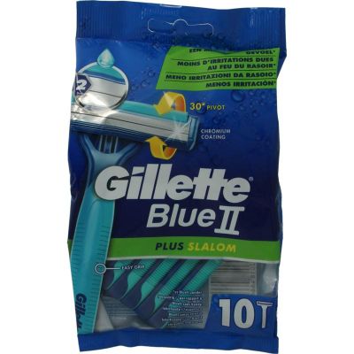 Gillette Blue II wegwerpmesjes 10 stuks - Scheerinstrumenten