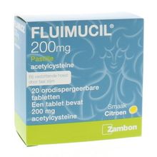 Foto van Fluimucil pastilles
