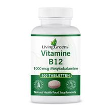 Foto van Livinggreens Vitamine B12 methylcobalamine 1000 mcg