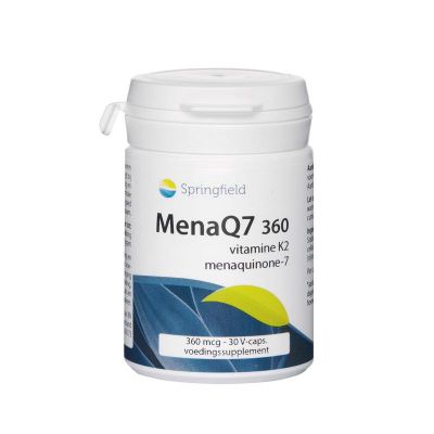 Springfield MenaQ7-360 vitamine K2 360 mcg