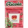 Afbeelding van Ricola Cranberry suikervrij doosje