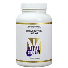 Foto van Vital Cell Life Resveratrol 500 mg