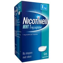 Foto van Nicotinell Mint 1 mg