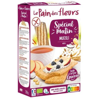 Pain Des Fleurs Muesli cracker special matin bio