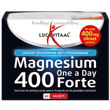 Foto van Lucovitaal Magnesium citraat poeder 400mg