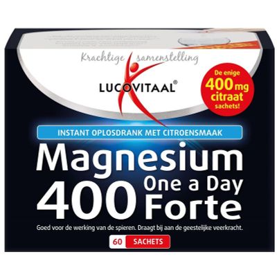 Lucovitaal Magnesium citraat poeder 400mg
