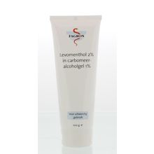Foto van Fagron Levomenthol 2% carbomeer gel