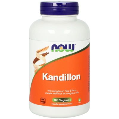NOW Kandillon 180 Vegetarische capsules - Algemeen