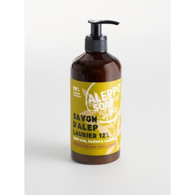 Aleppo Soap Co Aleppo zeep 12% laurier met pomp 500 Milliliter - Zeep