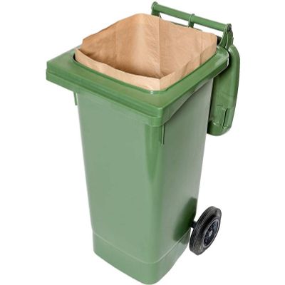 Foto van Biomat Afvalzak composteerbaar papier 120/140 liter