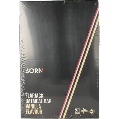 Born Flapjack bar vanilla 50 gram 15X50 gram - Koek