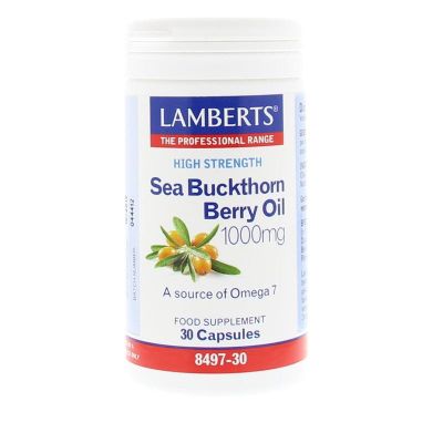 Lamberts Duindoorn olie 1000 mg - Sea buckthorn berry oil