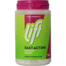 Foto van Glucotabs Framboos navulpot